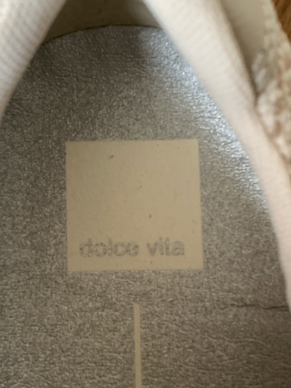 Dolce Vita Brown Multi Knit Platform Sneakers Brand New Size 10 - Picture 8 of 8